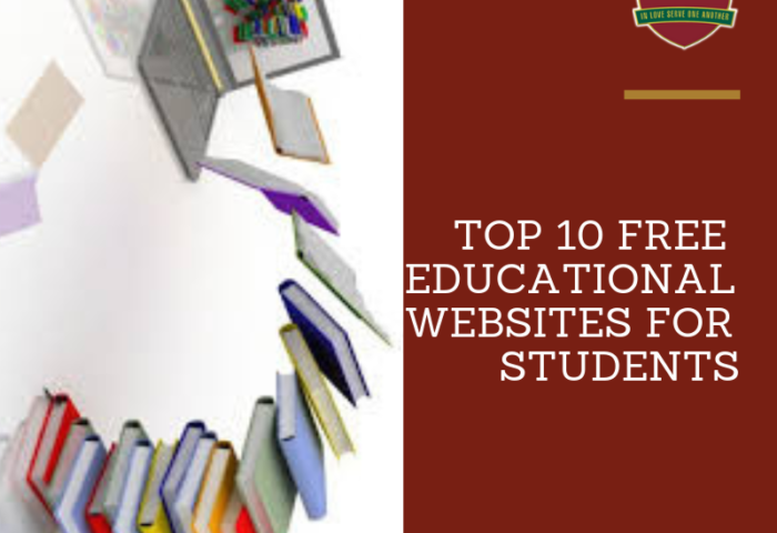 Top 10 Free Educational Website For Students.
