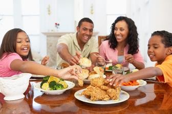 Family bonding is a good habits for kids to learn.
