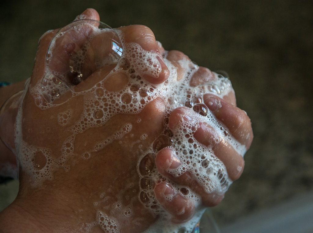 good hygiene wash your hands 