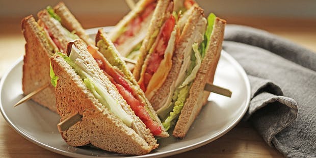 Club Sandwiches best breakfast option 