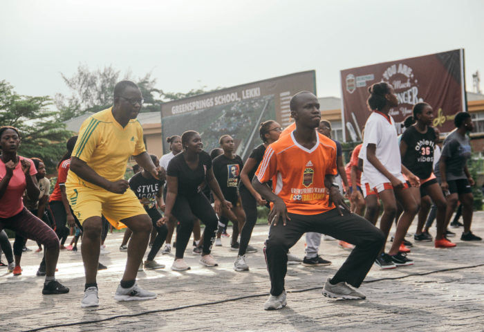 Greensprings-School-lagos-community-connect-dance-aerobics-stress-burnout