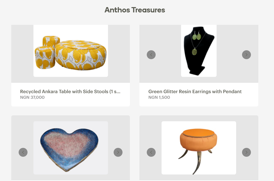 Anthos Treasures Online Store