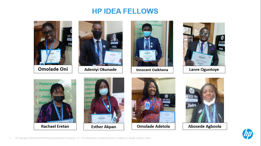 HP IDEA FELLOWS