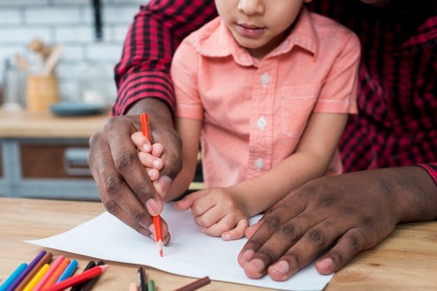 how to teach your child to write their name