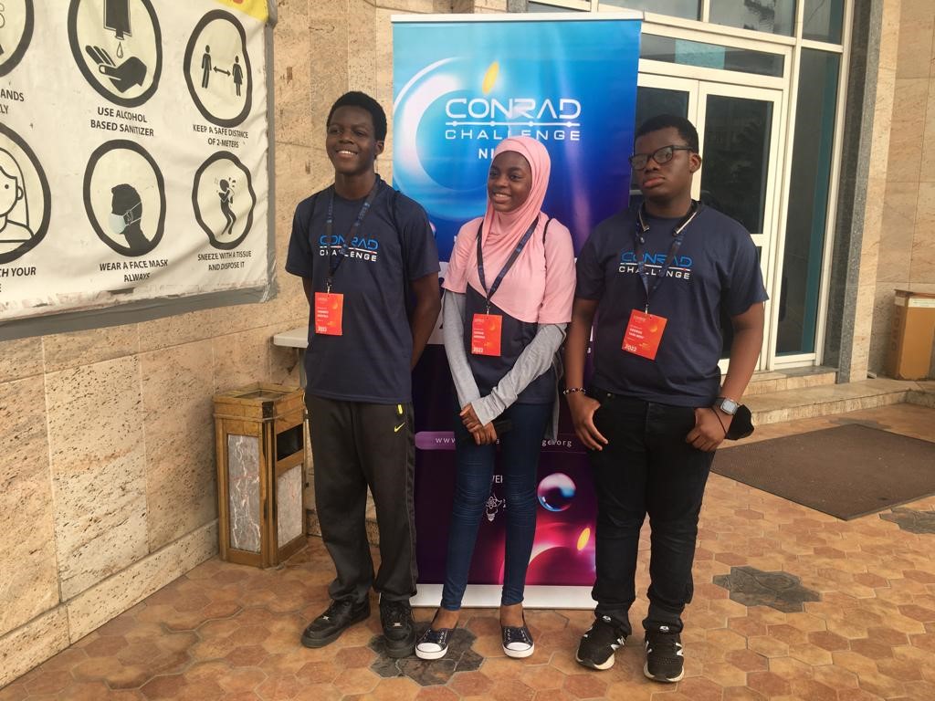Team A.I.D at The Peninsula Hotel, Lekki for the final