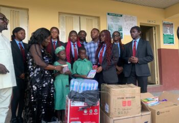 IB Book Drive Oworo Primary School